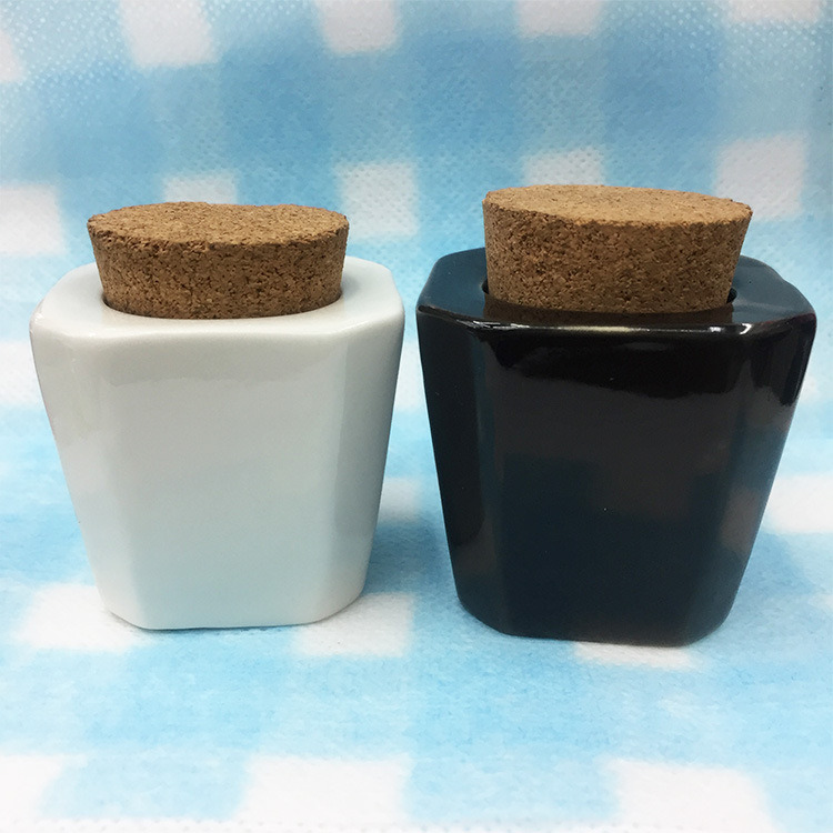 Ceramic Storage Boxes Container Ceramic Nail Art Accessories Tools