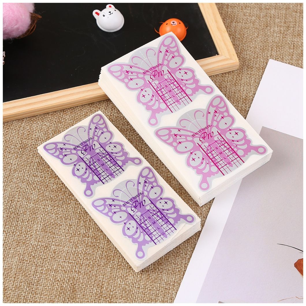 Extension Butterfly Supplies Tools Nail Art Tip Professional Nail Forms