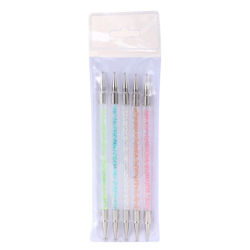 Nail Art Dotting Pen Acrylic UV Gel Painting Dotting Brush