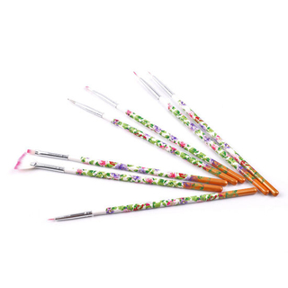 Professional 7PCS Nail Brushes Tools Nail Art Painting Tool Pen