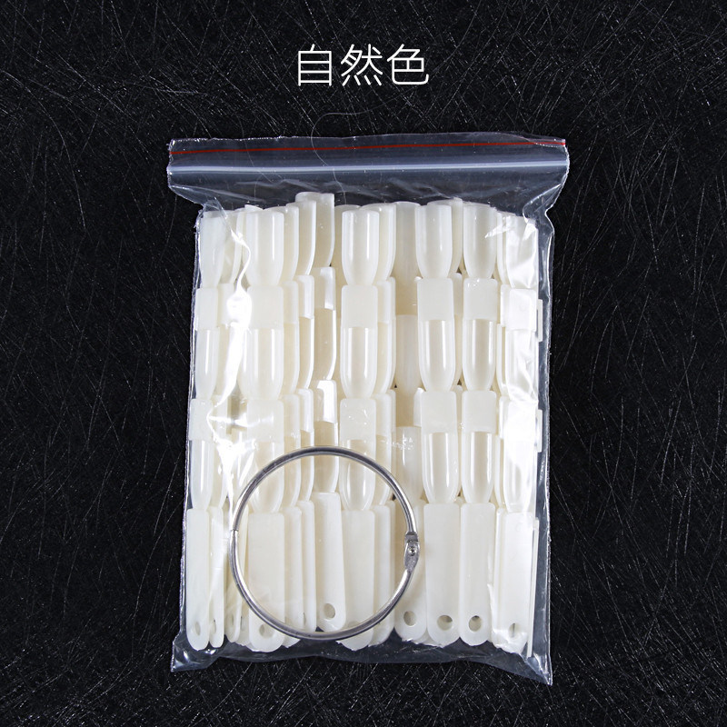 Fan Shape Color Display Natural Chart for Polish Color Display