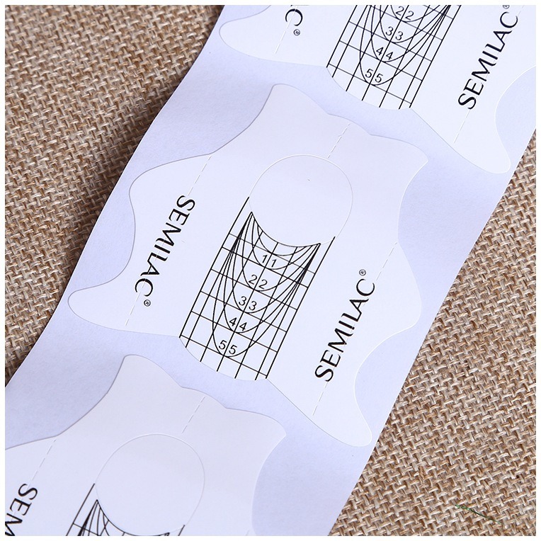 Nail Form Tips Nail Art Guide Extension French DIY Tool