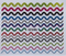 Fashion Mix Metallic Style Colorful Smile Strip Line French Stickers