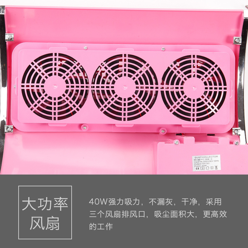 Low Noisy Nail Suction Dust Collector Strong Nail Cleaner Machine