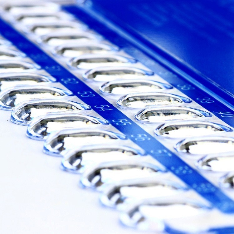 60 Tip Nail Color Card Chart Stand Plastic Fake Nails