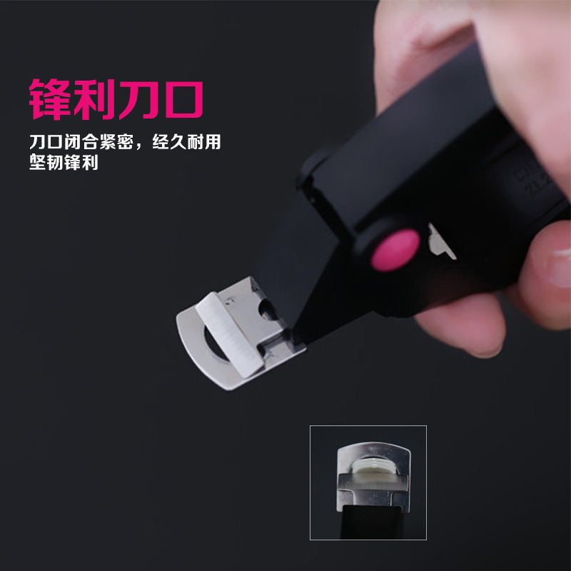 Stainless Steel Head Plastic Handle Nail Clipper Cutter Nail Care