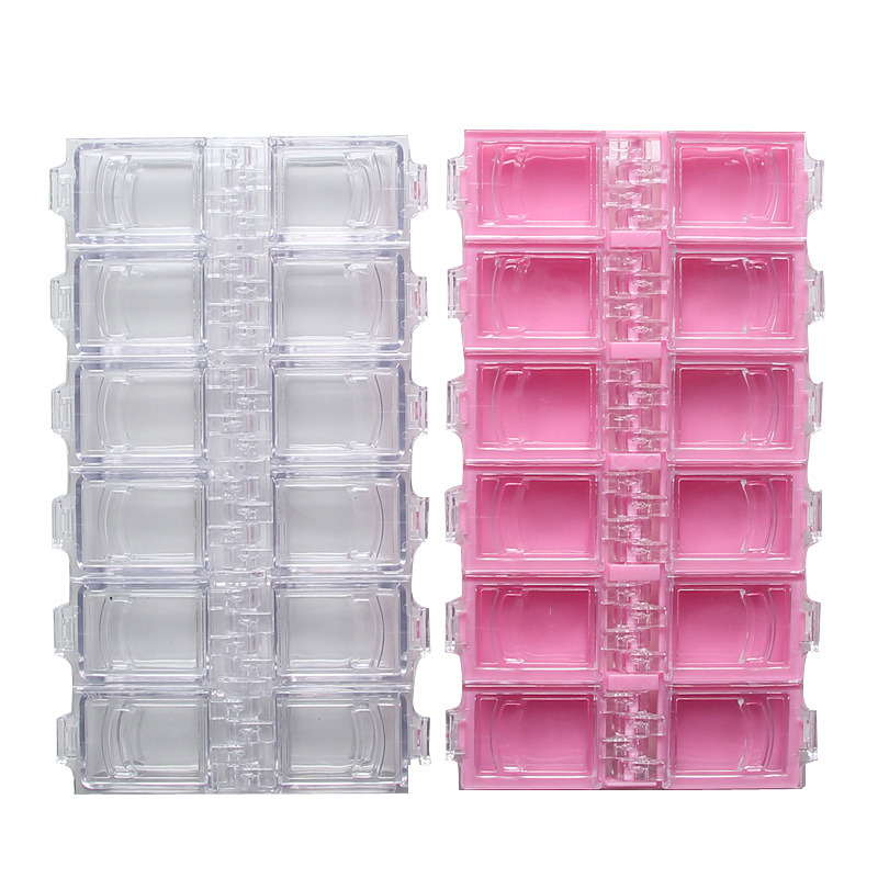 Empty Plastic Storage Box Jewelry Beads Container Accessories Nail Tool