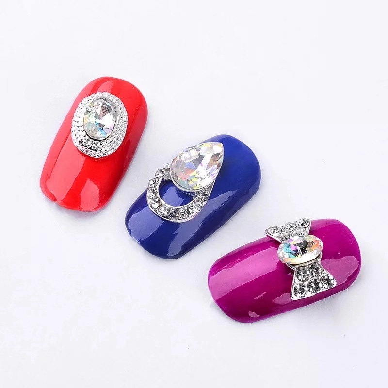 Shiny Nail Rhinestone Crystal Glitter Diamond Jewelry Nail Art Decoration