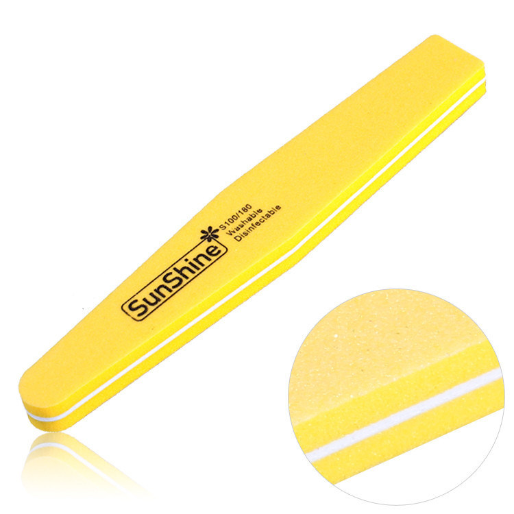 Rhombous Sponge Nail File Nail Art Tools Manicure Nail Care