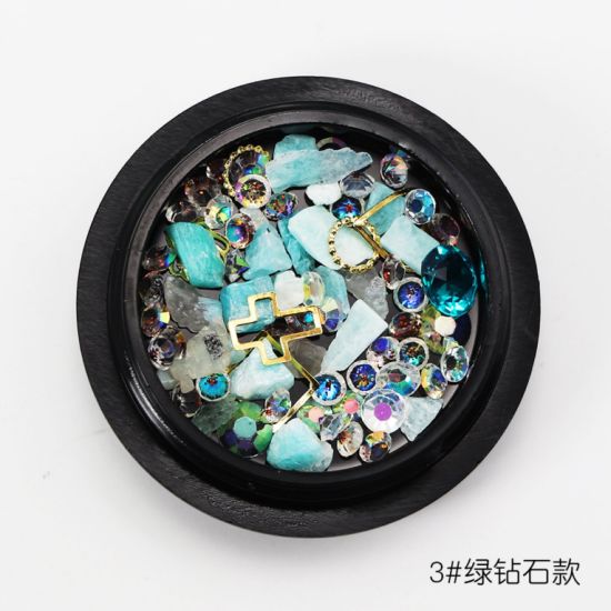 Mixed Colorful Rhinestones Nails Jewelry Crystal Stones for Nail Art