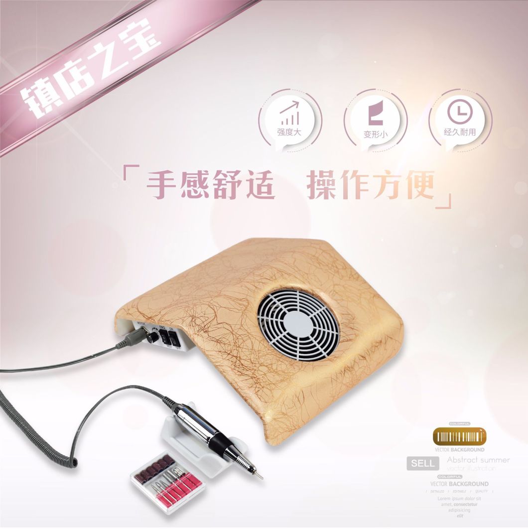 Nail Art Dust Collector Nail Grinding Machine with Vacuum