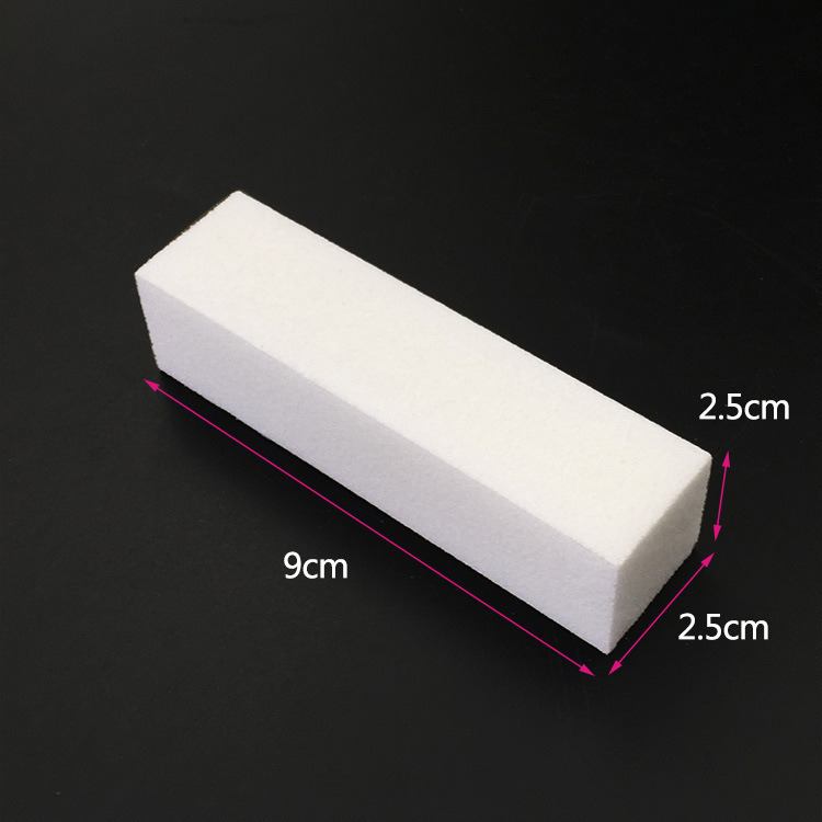 Nail File Buffer Polisher Sanding Block Polished Lime Nail Sponge