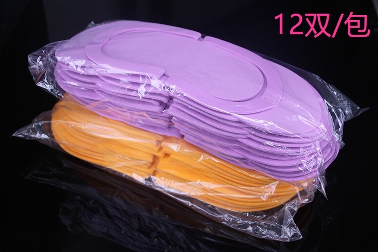 Disposable Manicure Slipper Comfortable Nail Art Salon EVA Foam Material