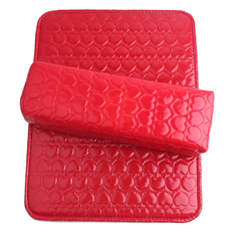 PU Leather Hand Arm Rest Cushion Nail Art Soft Pillow