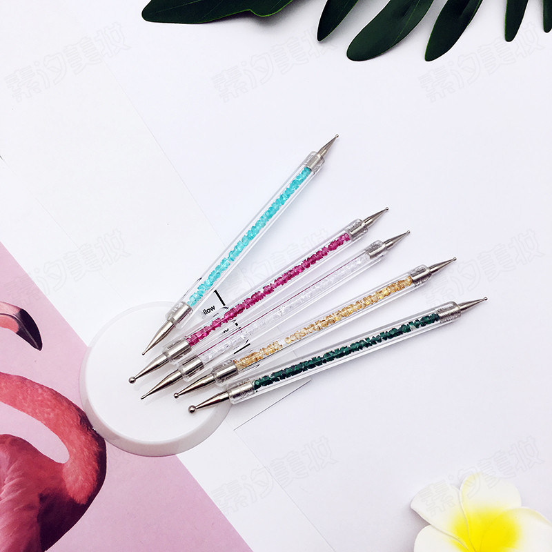 Nail Art Dotting Pen Acrylic UV Gel Painting Dotting Brush