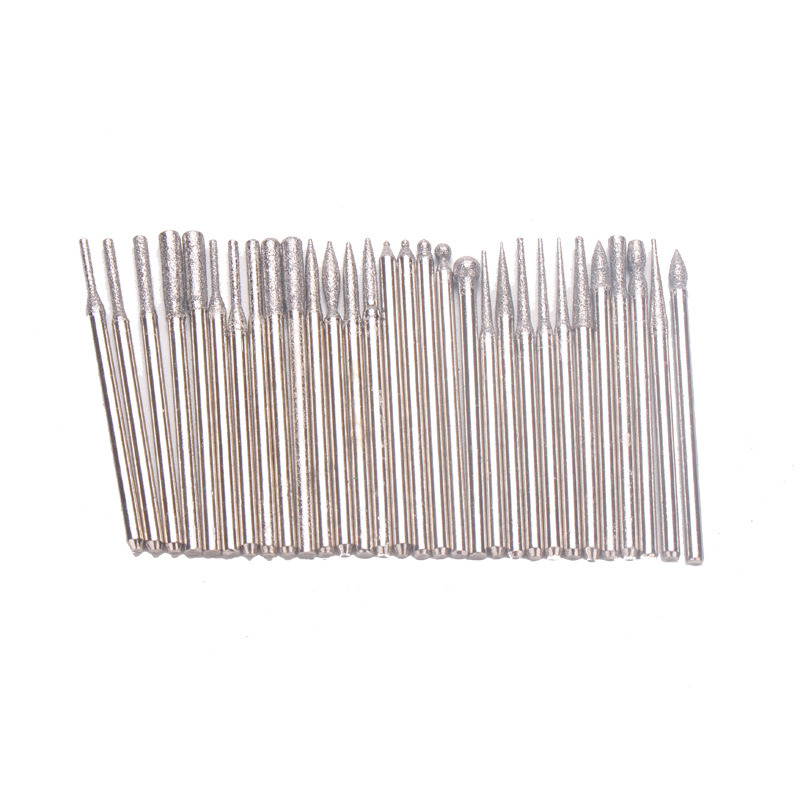 30PCS Nail Drill Bits Milling Cutter Set Manicure Pedicure Tool