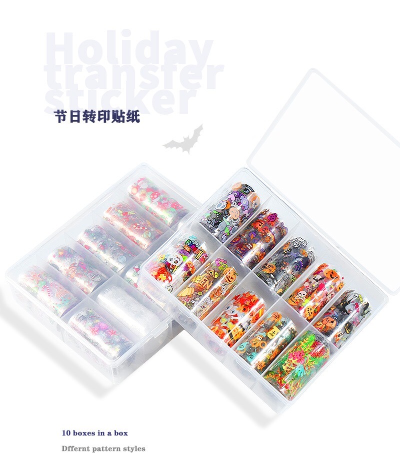 Christmas Transfer Foil Set Nail Art Transfer Foils Set