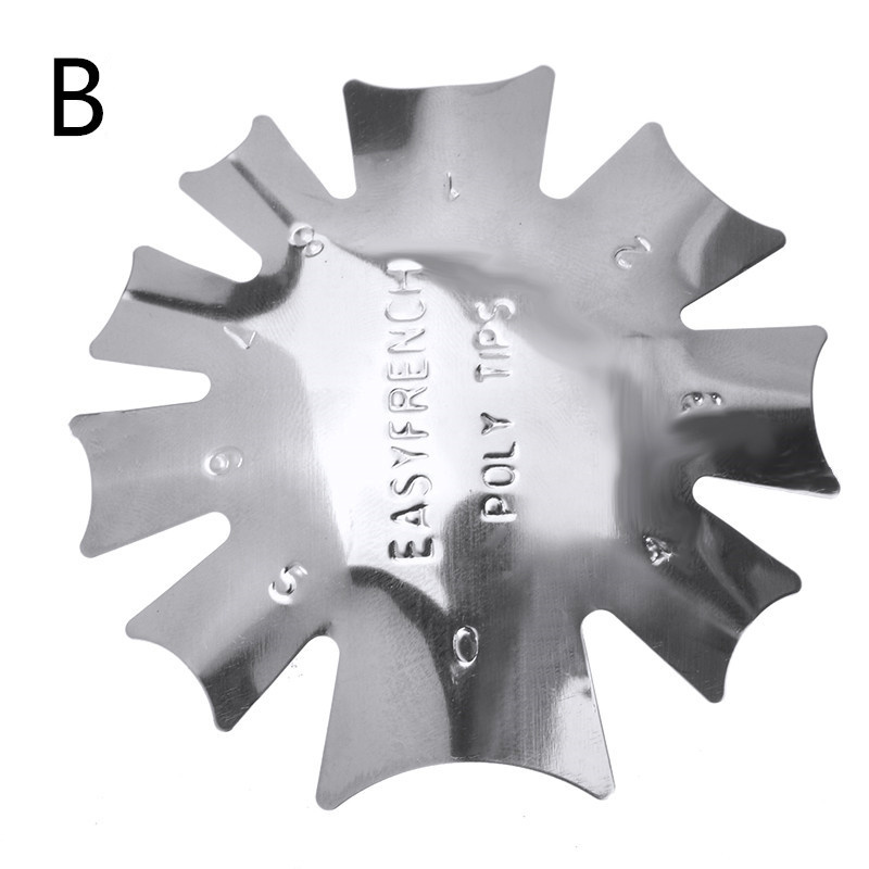 Easy French Poly Tips Guide Nail Manicure Tool