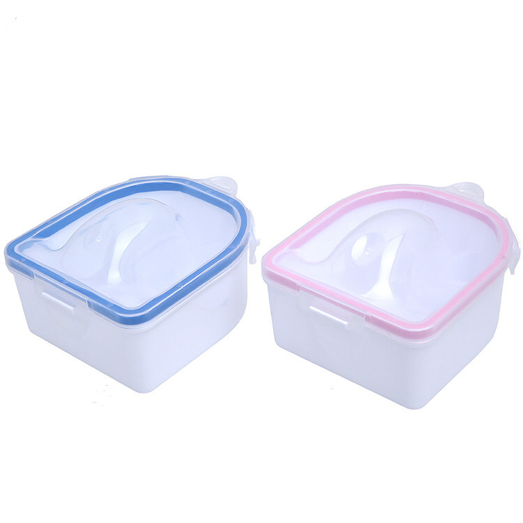 Manicure Nail Polish Remover Bowl Nail Art Soak Plastic Bowl