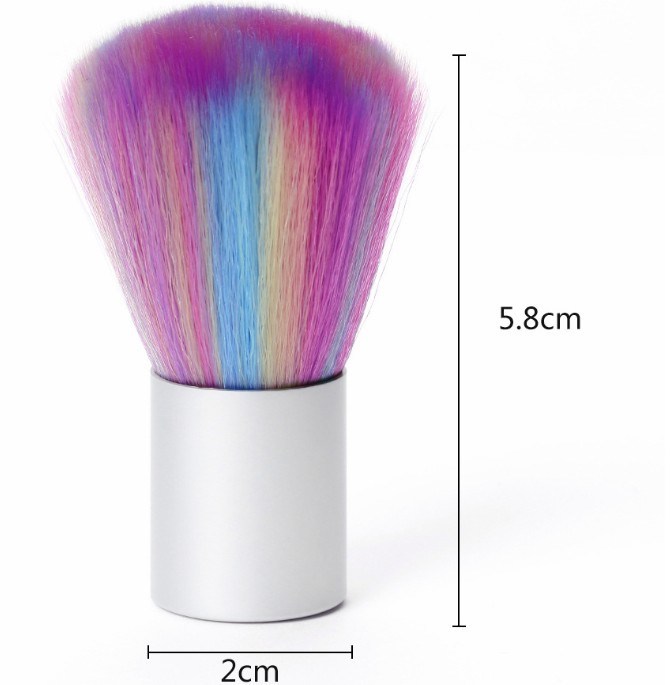 Manicure Pedicure Soft Remove Dust Clean Brush for Nail Care