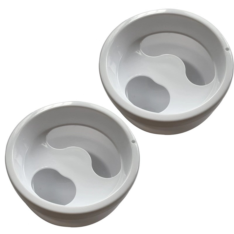 Portable Manicure Plastic Nail Polish Remover Bowl Nail Art Tools