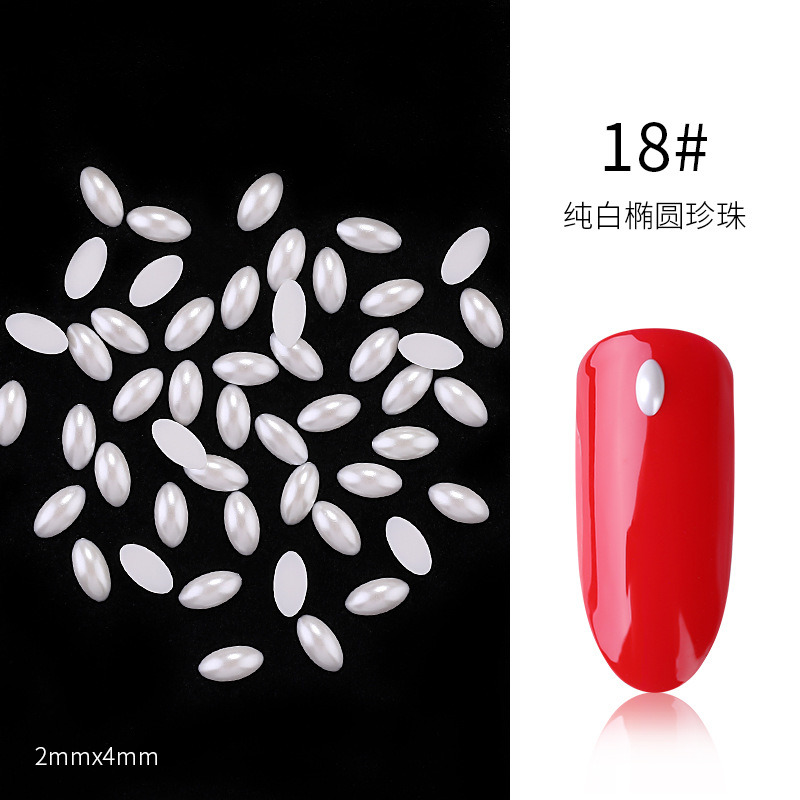 Nail Art Decoration Shinning Nail Art Pearl Nail Jewelry