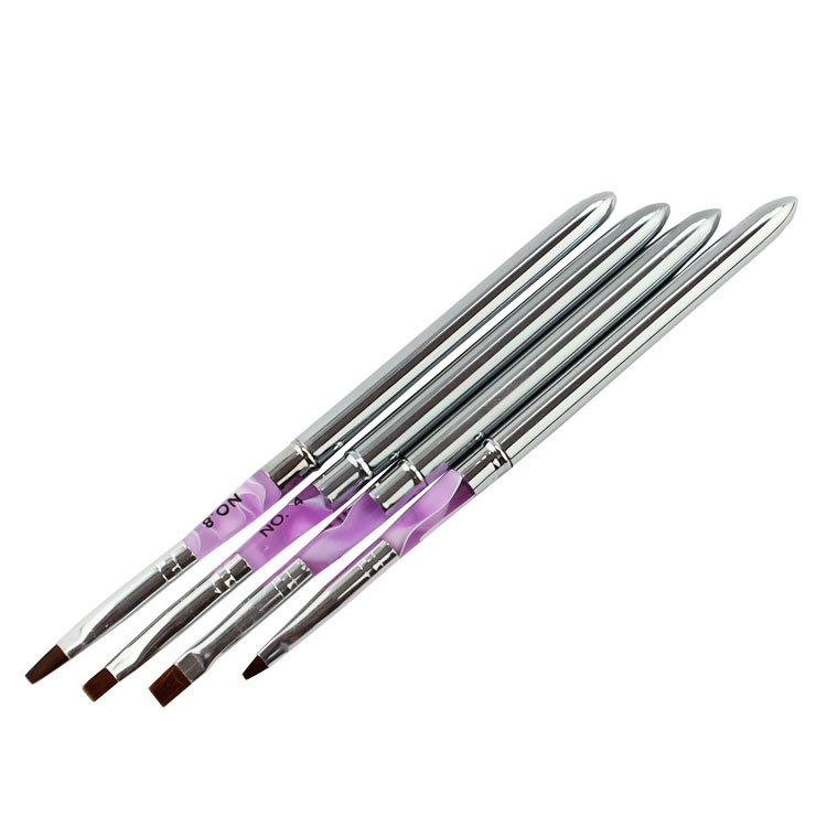 Copper Tube Gel Brush Nail Art Acrylic Brush Painting Pen