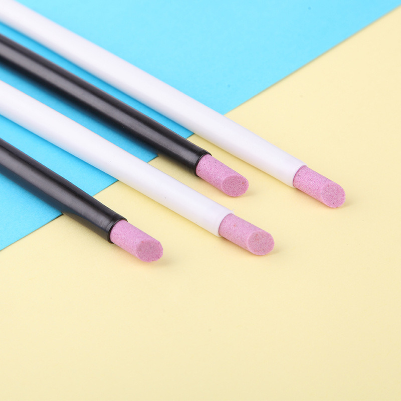 Quartz Cuticle Pusher Trimmer Nail Art Tool Nail Quartz Brush