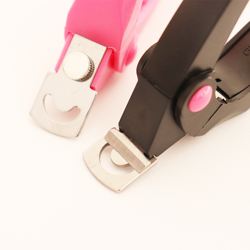 Stainless Steel Head Plastic Handle Nail Clipper Cutter Nail Care