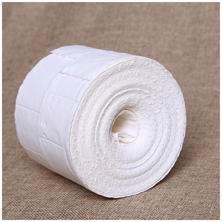 500PCS Nail Wipe Cotton Pads Nail Polish Remover Cleaner Paper