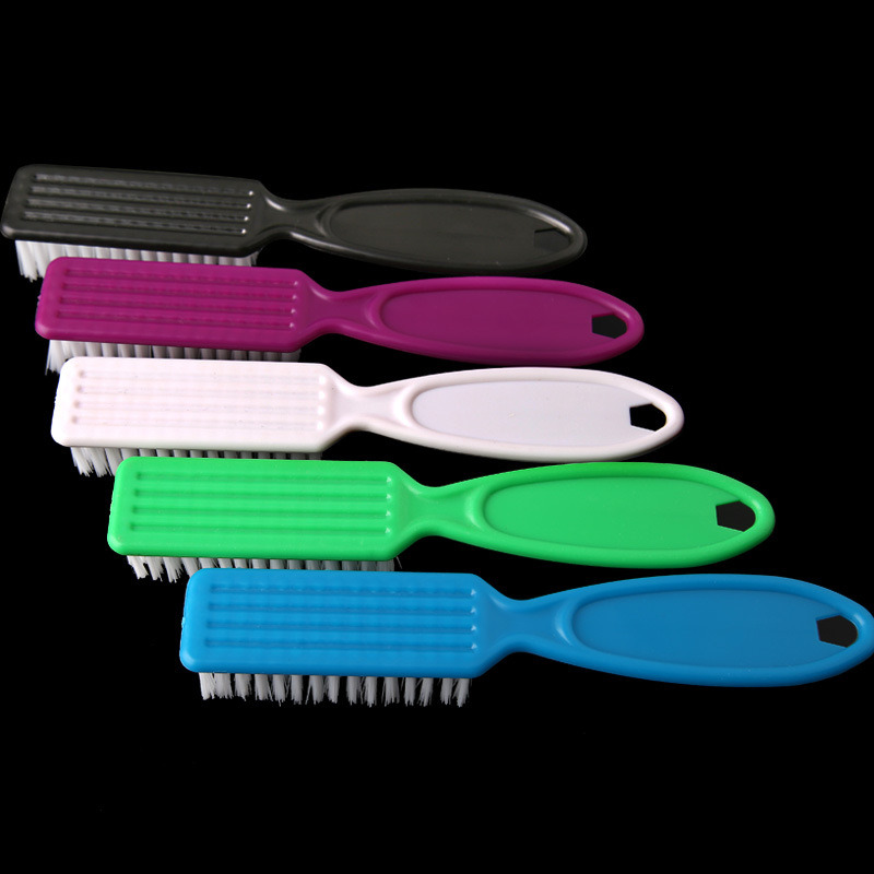 Nail Brush Cleaning Remove Dust Powder Plastic Cleaner Nail Art