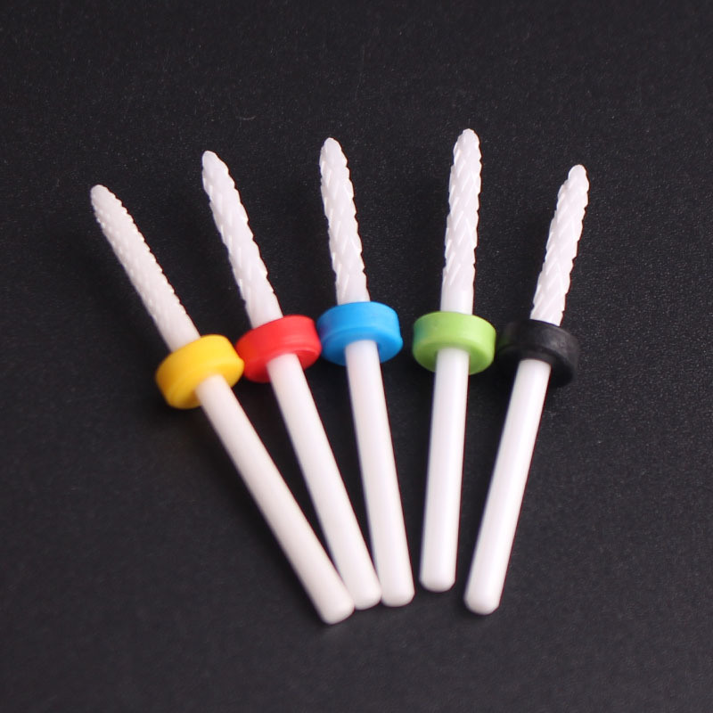 Milling Cutter Nails Manicure Fine Electric Ceramic Drill Bits