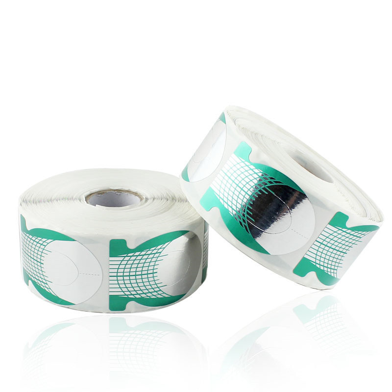 Fish Shape Nail Form DIY Nail Gel Curl Forms