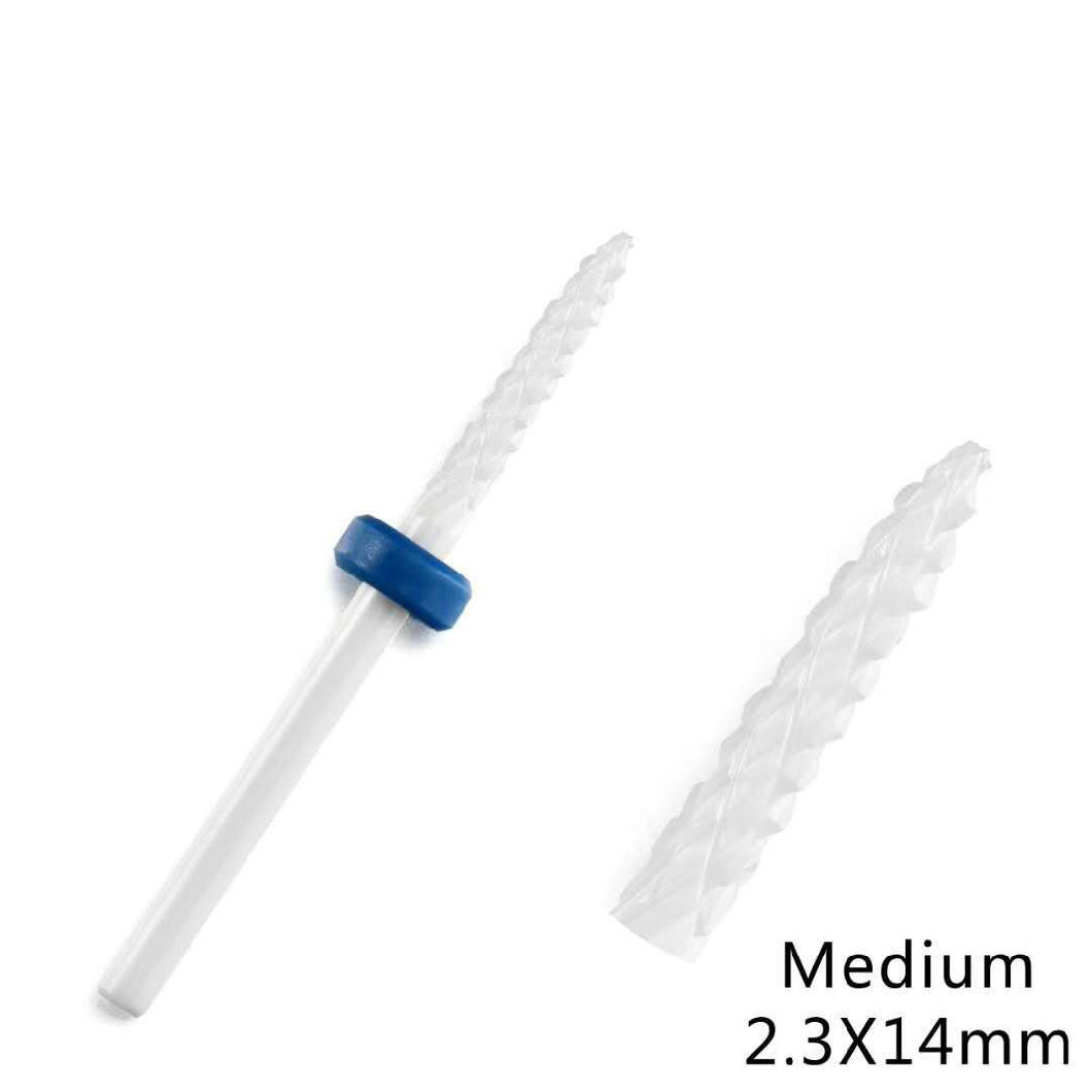 Milling Cutter Nails Manicure Fine Electric Ceramic Drill Bits