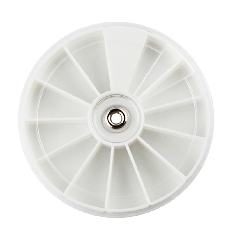 Nail Rhinestone Nail Art Decoration Wheel Accessories Empty Wheel Container