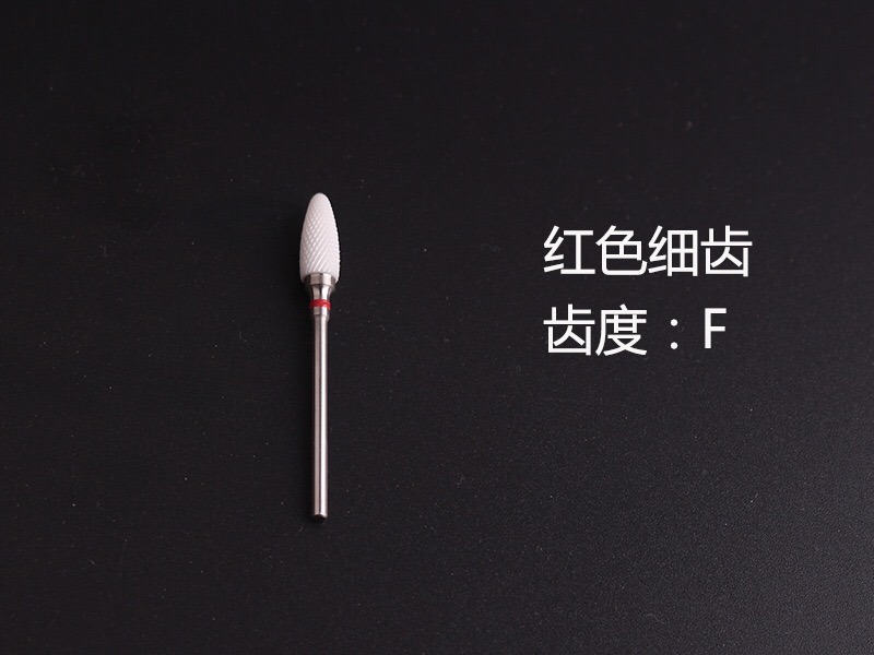 Ceramic Nozzle Nail Drill Bit Milling Cutter Nail Electric Drill