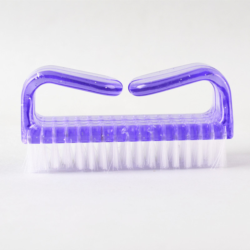 Nail Clean Brush Tool File Manicure Pedicure Soft Nail Brush