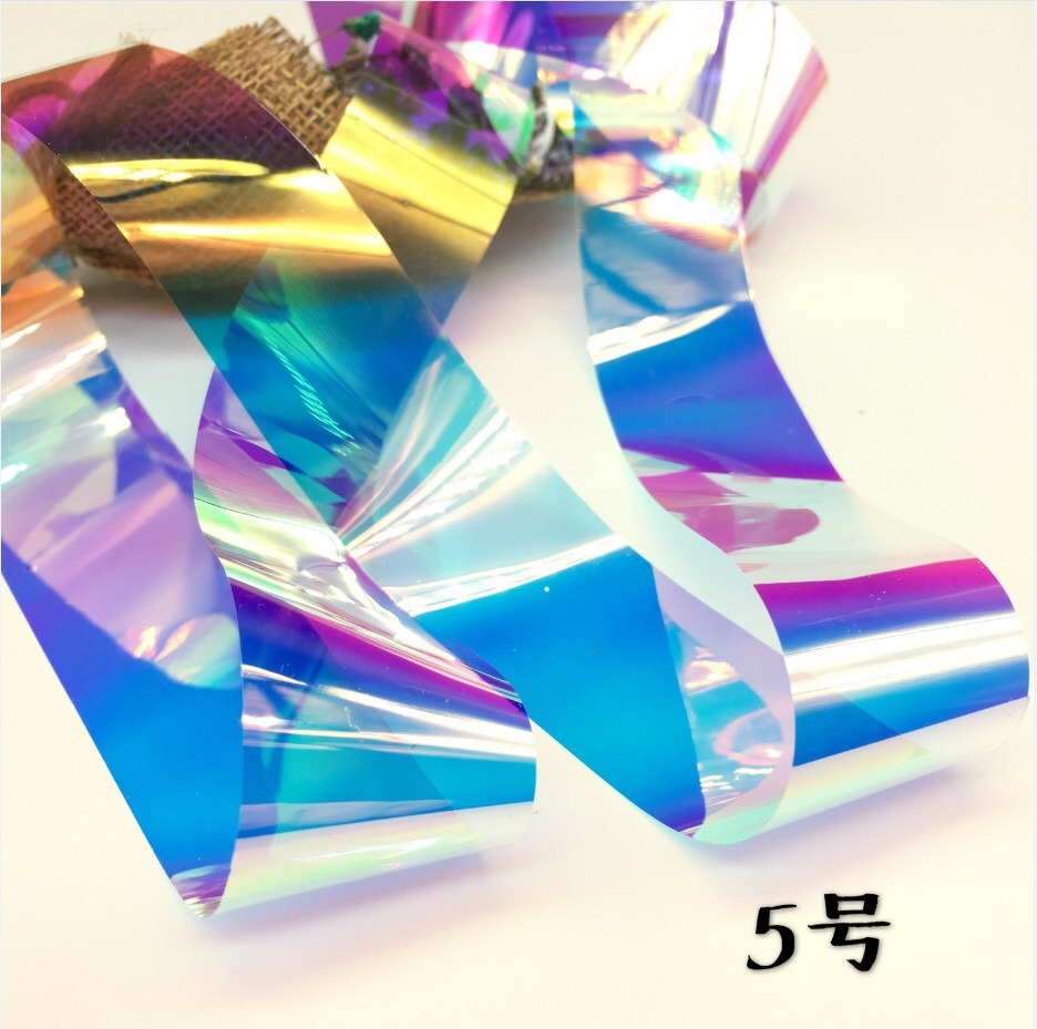 Nail Art Mirror Foil Sticker Nail Polish Wrap Nail Decorations