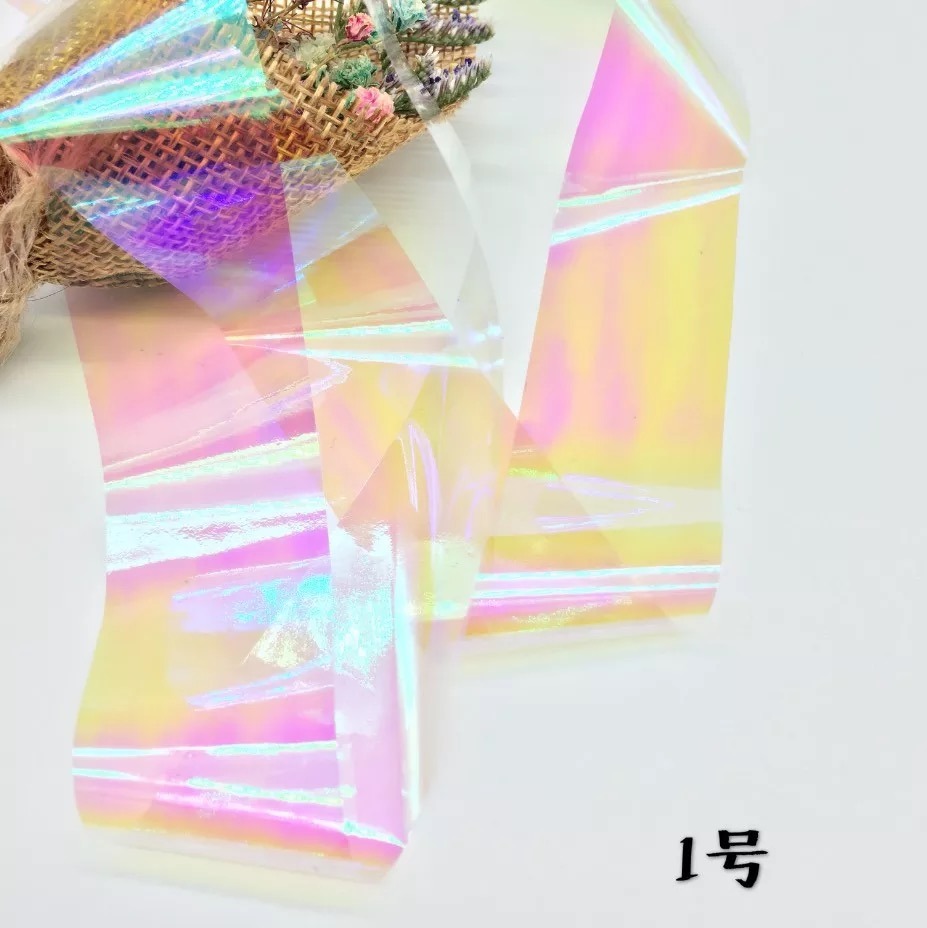 Nail Art Mirror Foil Sticker Nail Polish Wrap Nail Decorations