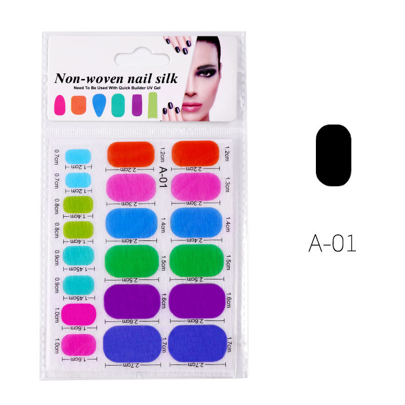Silk Nail Sticker Anti Damage Strong Protect Reinforce Extension Sticker