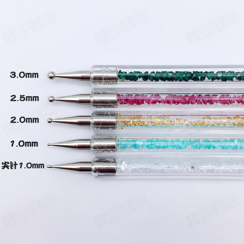 Nail Art Dotting Pen Acrylic UV Gel Painting Dotting Brush