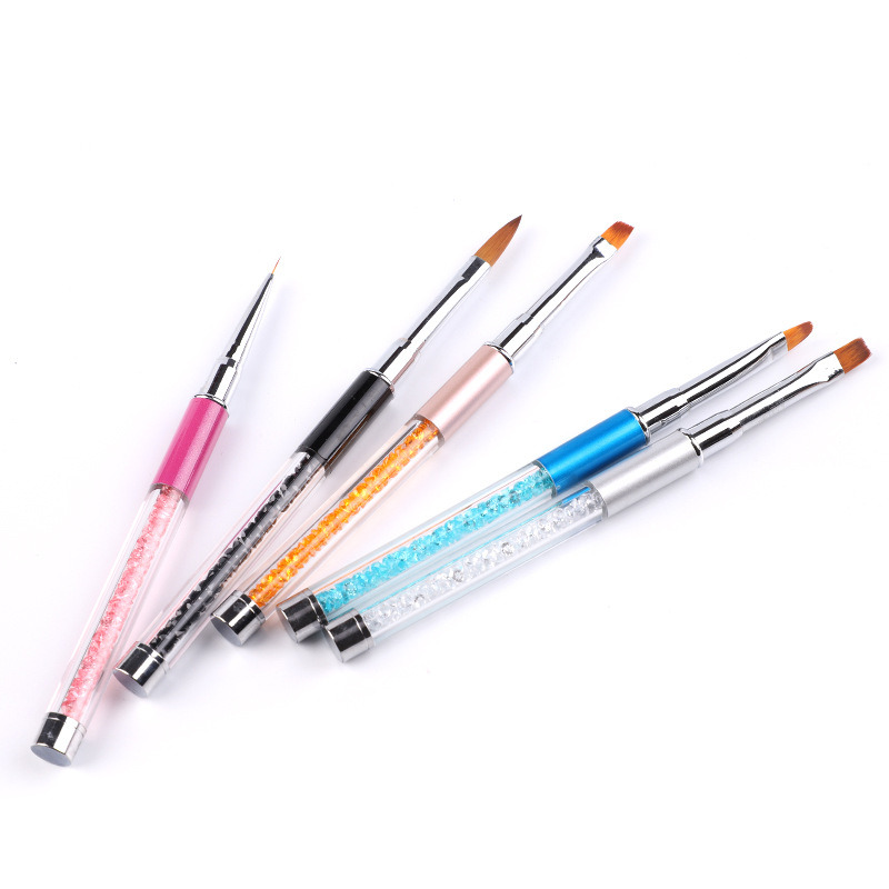 Line Flower Pen Dotting Painting Nail Art Manicure Brushes Set