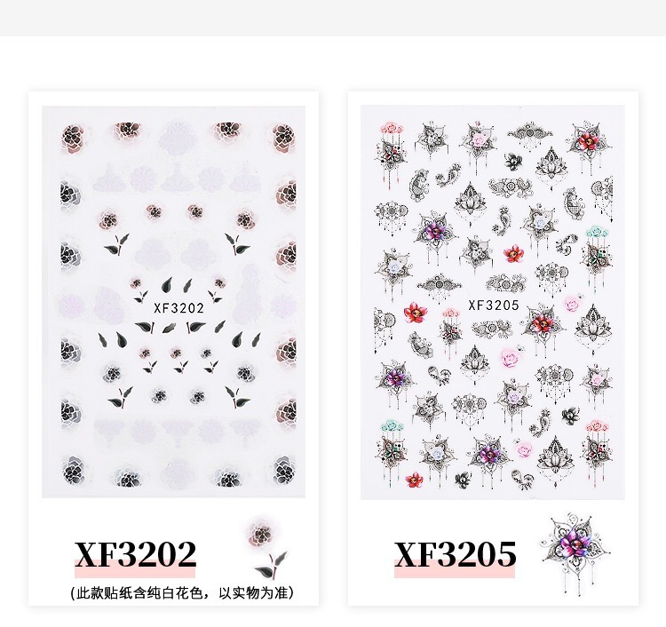 Nail Sticker Adhesive Manicure Tips Nail Art Decorations