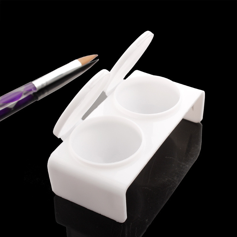 Holes Dish for Acrylic Nail Nail Art Tools Nail Care