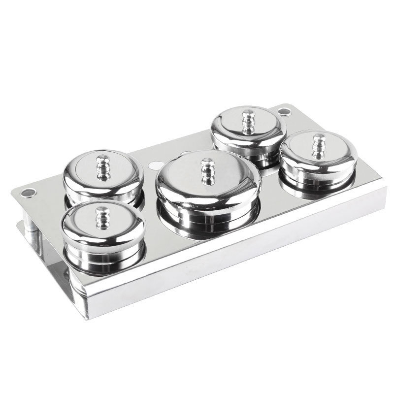 Nail Art 5PCS Mini Powder&Liquid Set Nail Dish