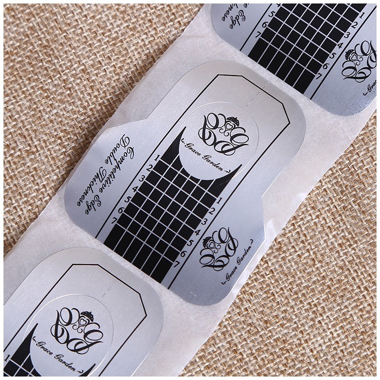 Nail Form Tips Guide Extension Sticker for Acrylic UV Gel