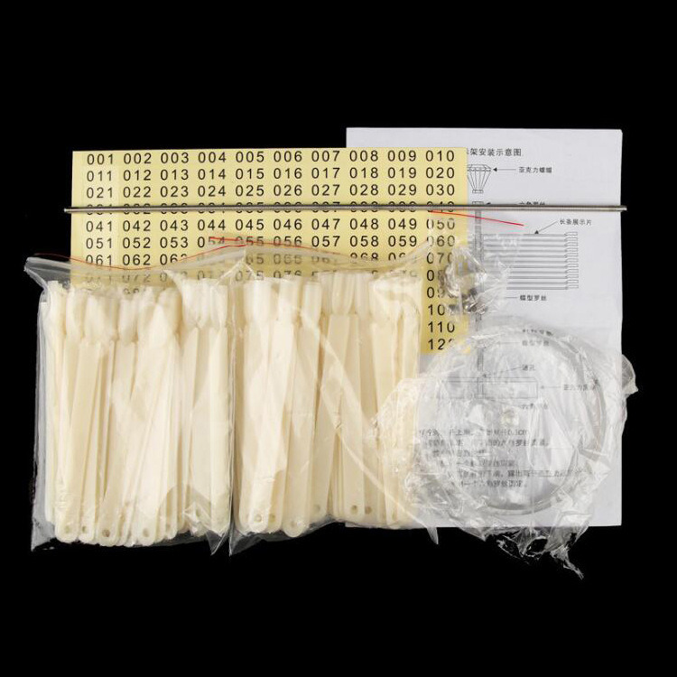 Tree Shape Color Chart Nail Art Polish Color Card Palette