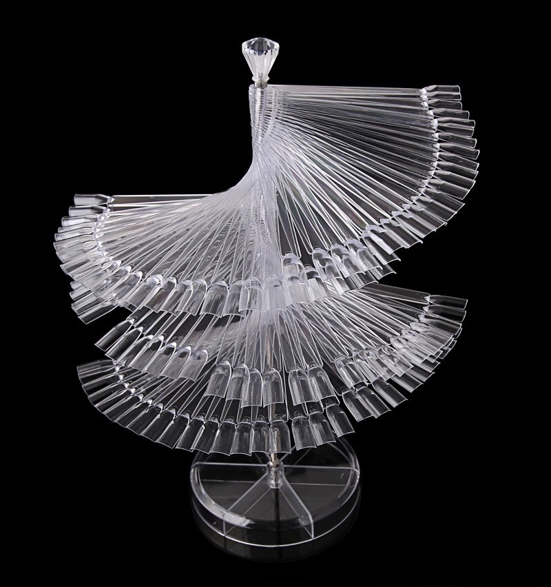 Tree Shape Color Chart Nail Art Polish Color Card Palette