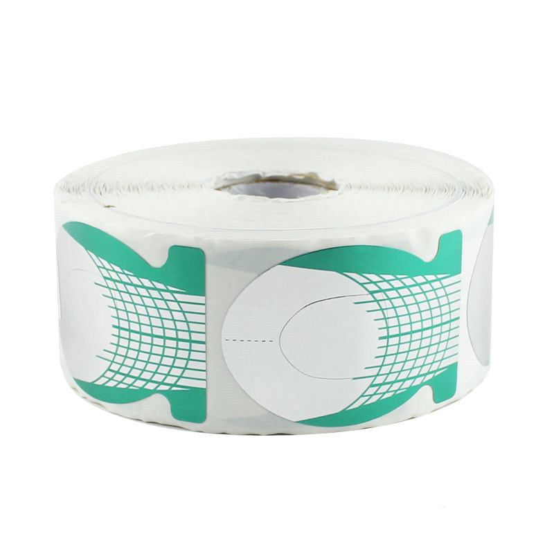 Fish Shape Nail Form DIY Nail Gel Curl Forms