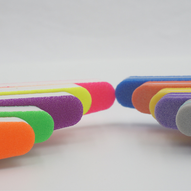 Washable Buffing Sanding File Sponge Double Side Nail Files Buffer